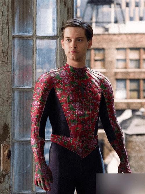 PS给蜘蛛侠换漂亮东北棉袄的操作教程