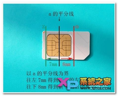 华为荣耀7如何剪卡只保留芯片?