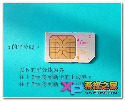 华为荣耀7如何剪卡只保留芯片?