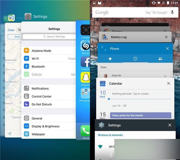 ״iOS9Android Mϵͳ 򵥶ԱiOS9AndroidM