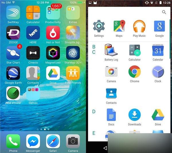 ״iOS9Android Mϵͳ 򵥶ԱiOS9AndroidM