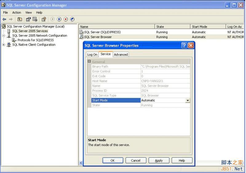WIN7系统安装和配置SQL Server 2005 Express Edition精简版的操作教程