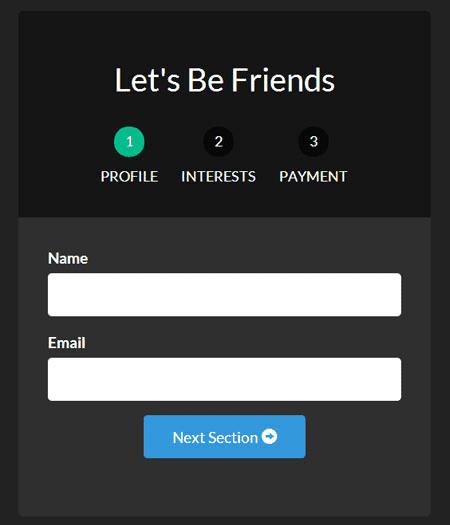 AngularJS如何实现表单向导的功能?