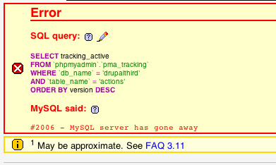 MySQL数据库导入sql脚本2006错误的解决办法