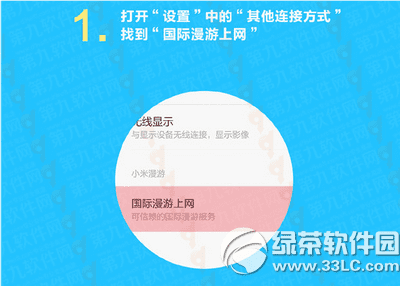 小米如何购买漫游功能?