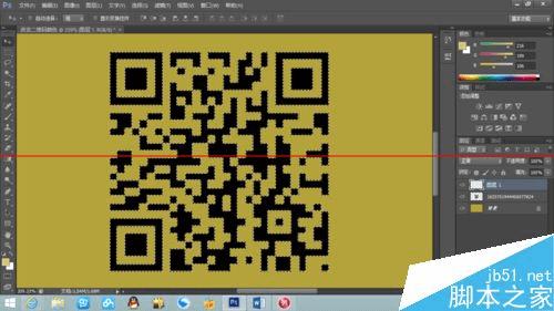 PS轻松让你实现绚丽的二维码颜色