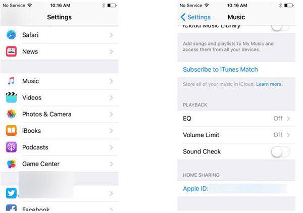 打开ios beta4开发者预览版家庭共享功能的方法