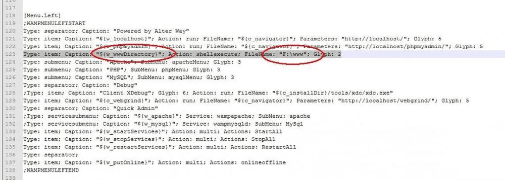 wampserver޸ĬվĿ¼