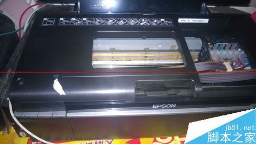 爱普生R330打印机墨水键长亮黄灯是怎么回事?