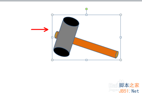 如何使用PPT制作出锤子打钉子的动画效果?