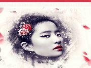 如何使用ps合成一个古典唯美的人像?