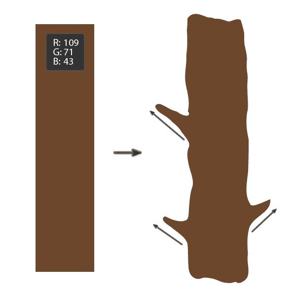 AI怎么绘制一只爬在树上的考拉?