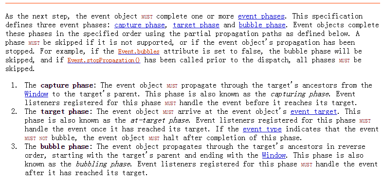 DOM事件阶段捕获、冒泡先后顺序介绍