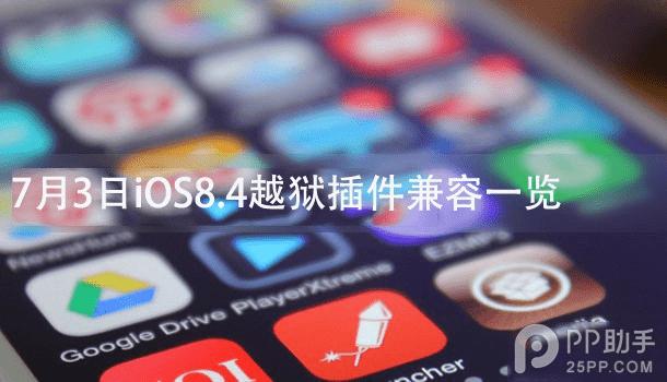 兼容ios8.4完美越狱插件有哪些?