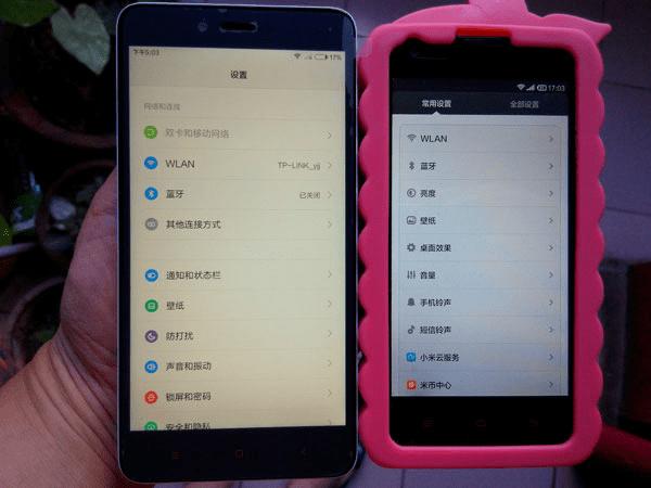 什么原因导致红米note2屏幕发黄?