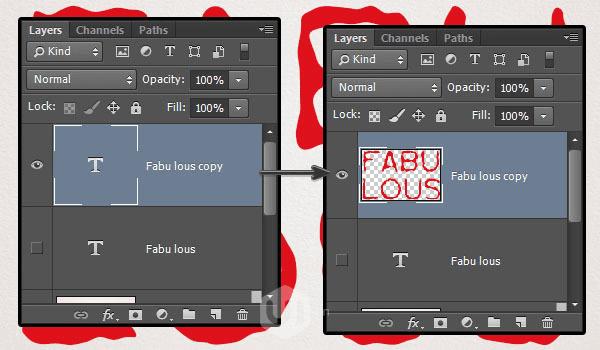 使用ps制作漂亮的彩金色UV文字效果的技巧