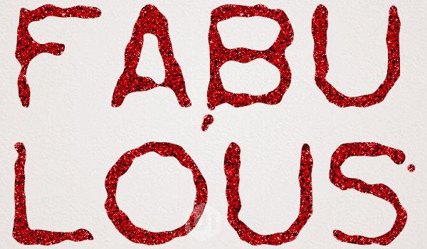 使用ps制作漂亮的彩金色UV文字效果的技巧