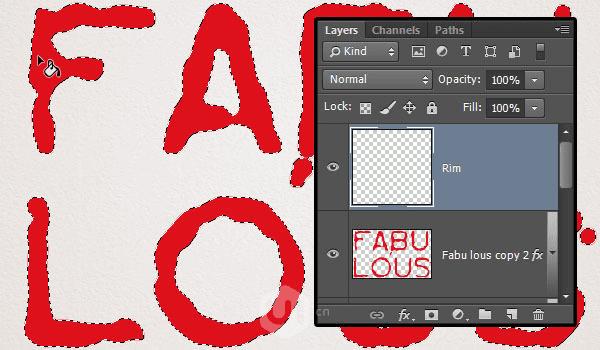 使用ps制作漂亮的彩金色UV文字效果的技巧