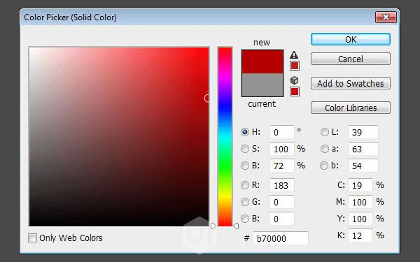 使用ps制作漂亮的彩金色UV文字效果的技巧