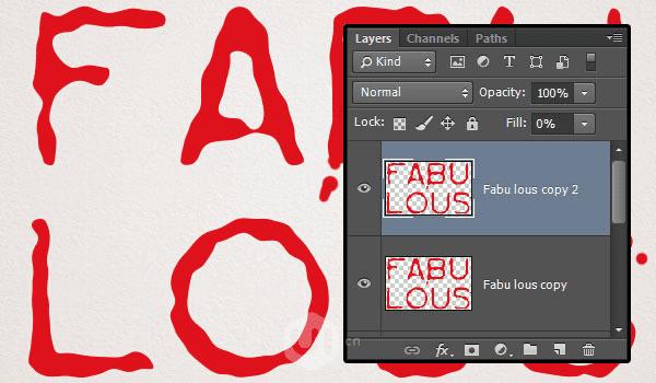 使用ps制作漂亮的彩金色UV文字效果的技巧