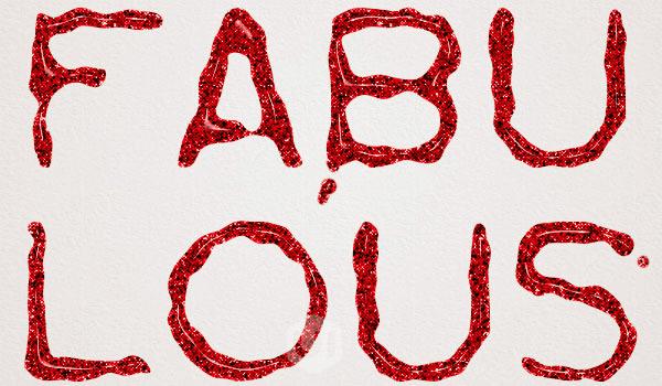 使用ps制作漂亮的彩金色UV文字效果的技巧