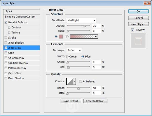 使用ps制作漂亮的彩金色UV文字效果的技巧