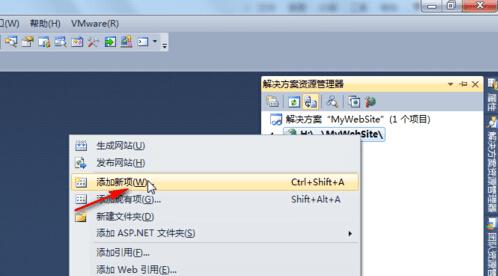 VS2010如何新建站点、发布站点并访问?