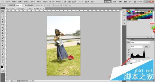 使用ps处理人物脸部逆光较暗淡的技巧