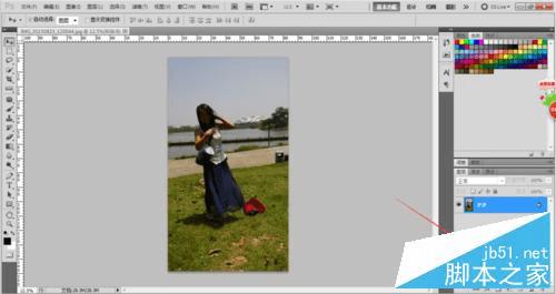 使用ps处理人物脸部逆光较暗淡的技巧