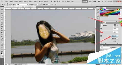 使用ps处理人物脸部逆光较暗淡的技巧