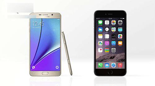 苹果iPhone6与三星GalaxyNote5相比,哪个手机的应用更加完美?