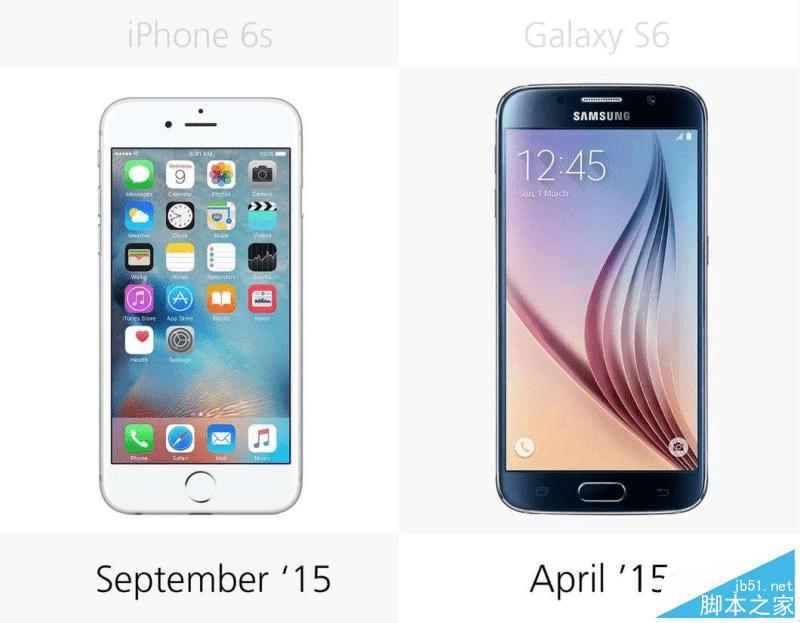 三星S6手机跟苹果6S手机在配置参数方面的介绍