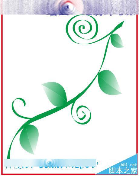 新手用CDR绘图绘制叶与藤的技巧