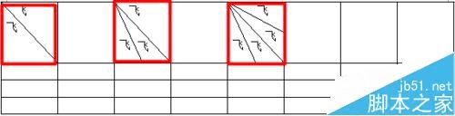 用WPS中的的word制作表格表头斜线的步骤