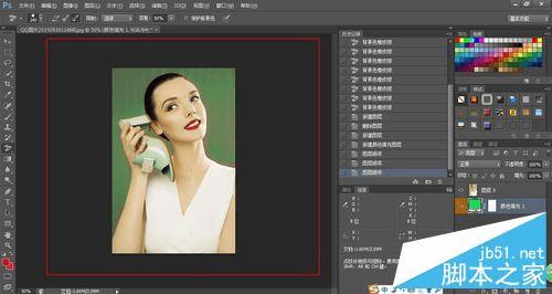 使用PS橡皮擦功能去掉图片背景橡皮擦更换背景图片的方法