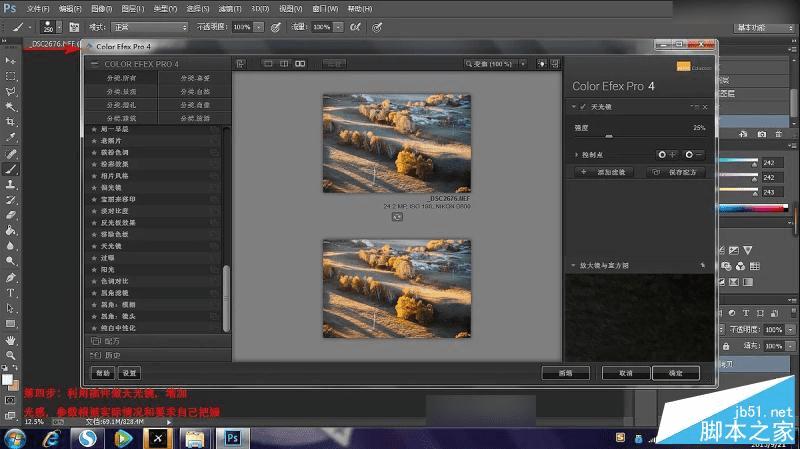 用Photoshop将外景风景照片调出梦幻唯美的油画效果的技巧