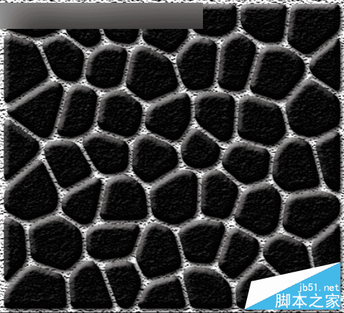如何使用ps滤镜制作匀称逼真的鹅卵石路面效果?