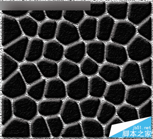如何使用ps滤镜制作匀称逼真的鹅卵石路面效果?
