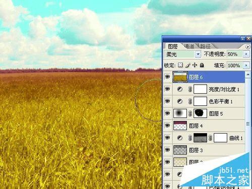 如何使用ps将夏季绿色图片变成秋季的黄色效果?