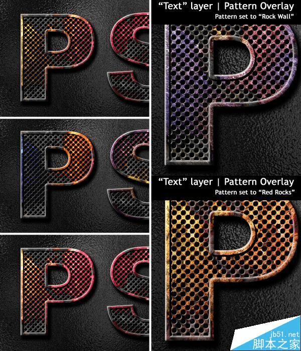 如何使用PS制作怀旧网面有质感的金属文字效果?