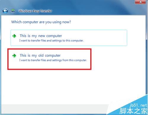 ʹ��win7�е�Windows Easy Transfer�Ľ̳�
