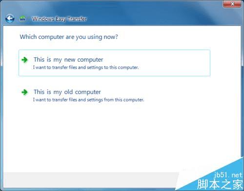 ʹ��win7�е�Windows Easy Transfer�Ľ̳�