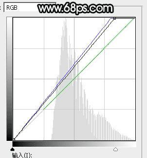 如何在ps中调制柔美的古典暗绿色水景人物图片?