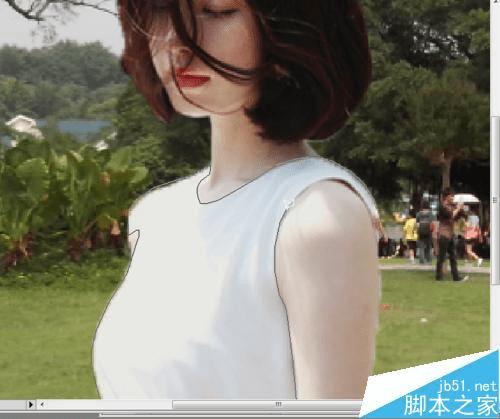 怎么样使用PS进行人物抠图、衣服颜色更换及相片增加清晰度?