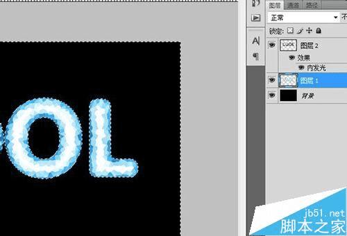 如何在ps中利用滤镜和通道制作漂亮的冰冻字体?