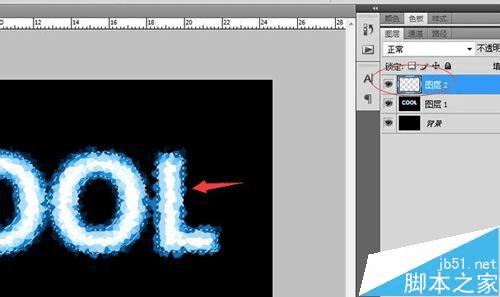 如何在ps中利用滤镜和通道制作漂亮的冰冻字体?