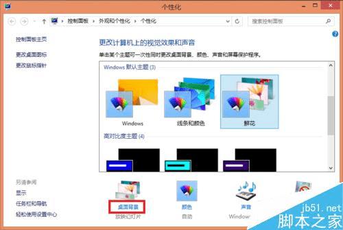 win7、win8.1更换系统壁纸的方法步骤