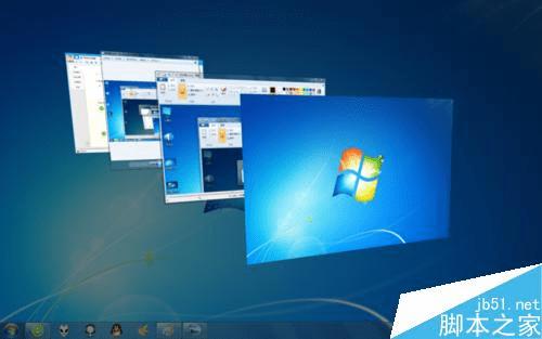 win7快速切换工作界面的方法步骤
