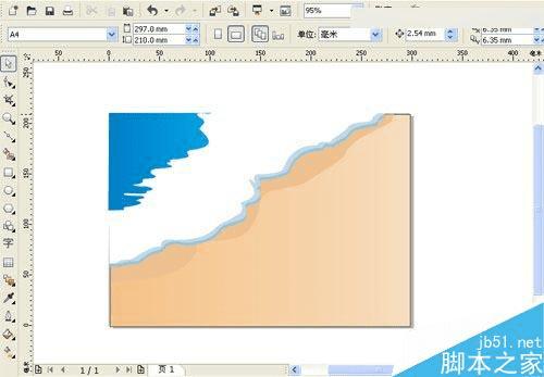 ʹCorelDrawʱ캣ɳ̲廭İ취