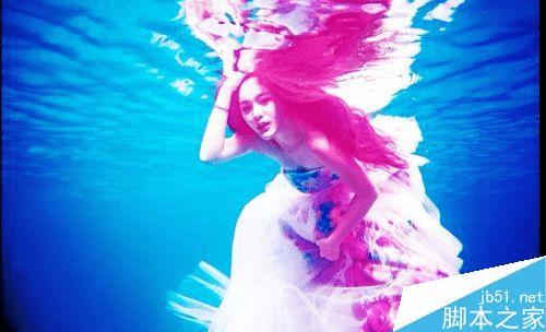 使用PS制作唯美的水下人像特效的方法